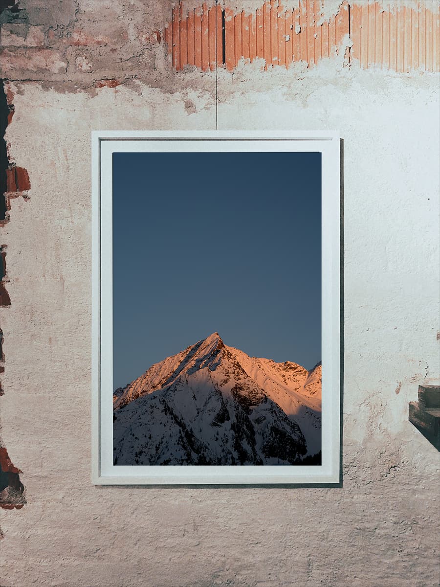 Passo Tonale at Sunset, Alps, Italy, The Alps